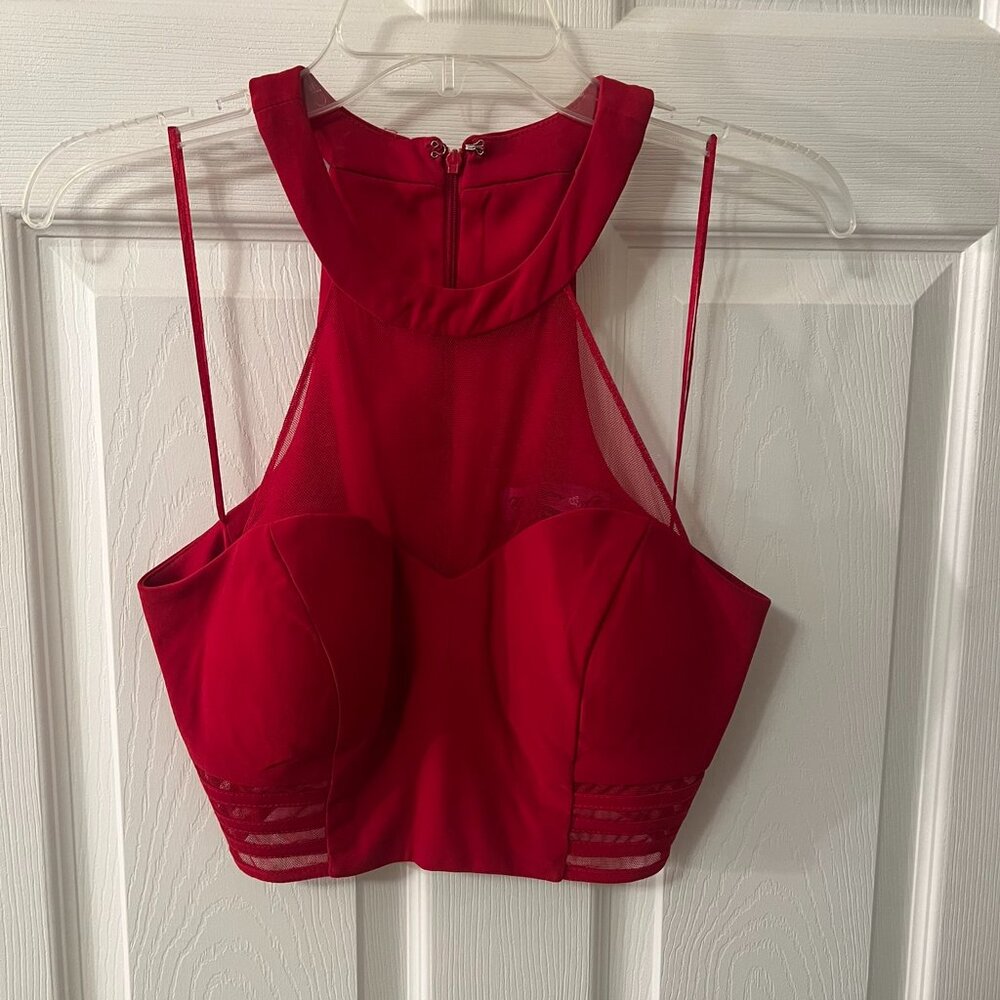 Red Halter Top